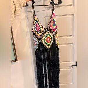 Crochet Tank with Tassels